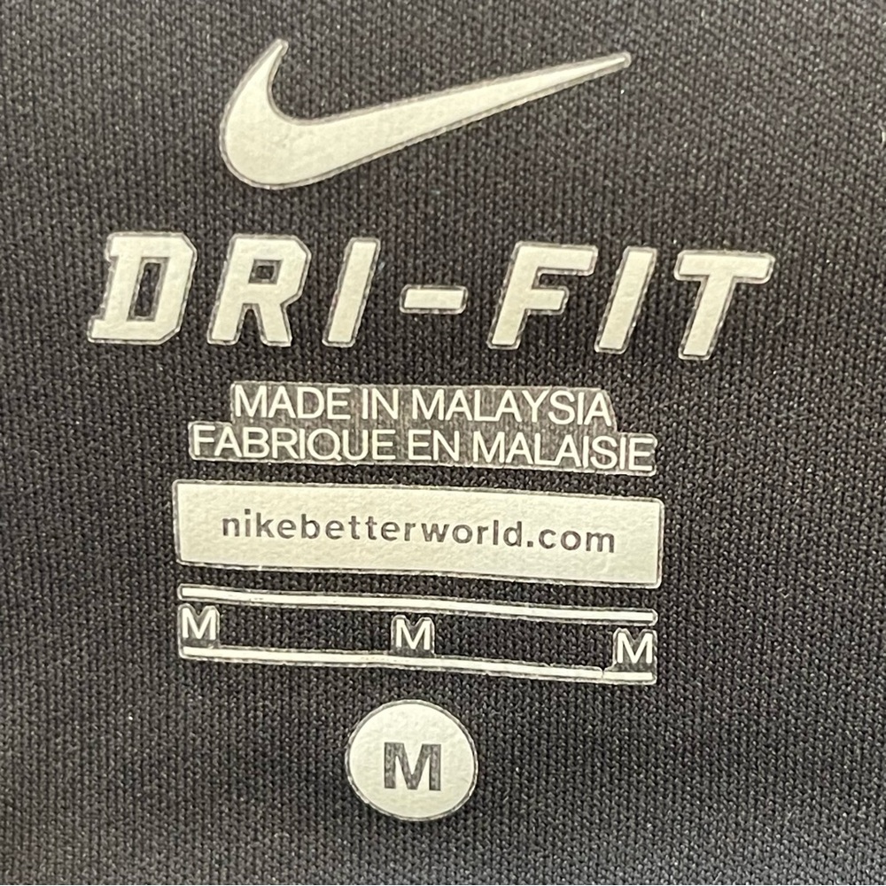Nike Dri-fit Athletic Running Shorts Black White | Zip Pocket | Women’s … - Picture 7 of 13